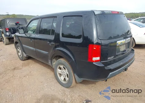 2010 Honda Pilot Lx z USA, uszkodzony, nr VIN 5FNYF3H2XAB005945